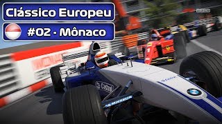 F1 2019 - MODO CAMPEONATOS - CLÁSSICO EUROPEU - WILLIAMS 2003 - 002 - MÔNACO | Logitech G29 | #50K