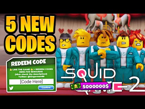 ⚠️NEW CODES⚠️ ROBLOX SQUID GAME CODES 2025 - SQUID GAME CODES