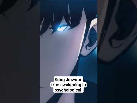 Solo Leveling : Sung Jinwoo's  True awakening #anime  #shortsvideo #shortsfeed #shorts #sololeveling