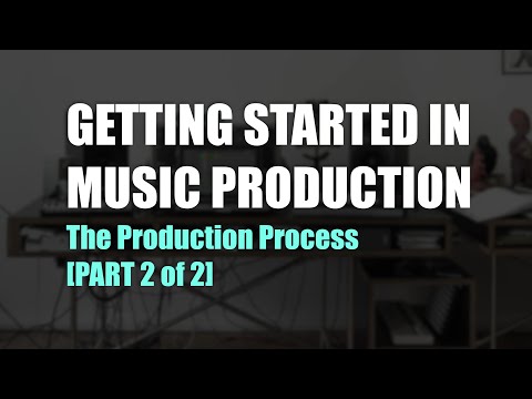 Getting Started in Music Production [Episode 3 - part 2 of 2] The Music Production Process 2016