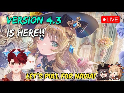 🔴 VERSION 4.3 TAYLOR SWIFT PULLING STREAM ☂️ COME HANG OUT ❤️ | Genshin VTuber LIVE