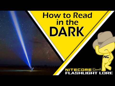 How to Read in the Dark - Nitecore Store's Flashlight Lore