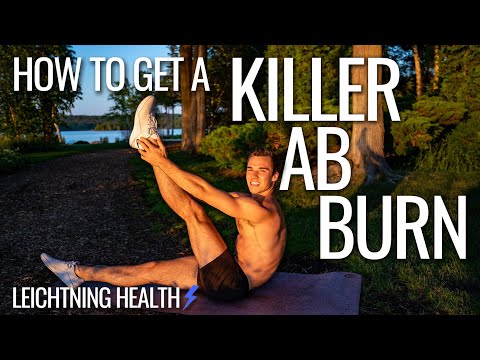 How to get a KILLER AB BURN in 7 MINUTES | PRIDEFIT