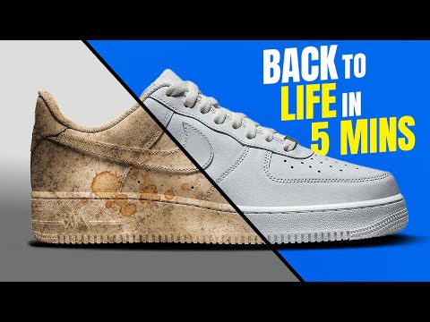 Easy Method To Restore White Sneakers