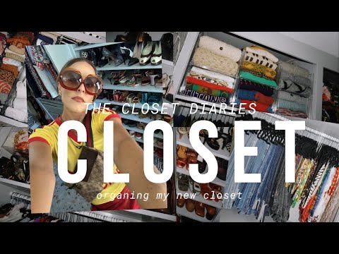 CLOSET DIARIES/ ORGANIZING MY NEW CLOSET WITH A CLOSET ORGANIZING TEAM