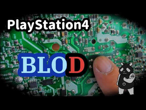 【ジャンク修理】PS4 電源一瞬入って落ちる... BLOD