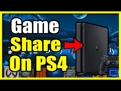 How to Game Share to other Accounts on PS4 Console (Easy Tutorial)