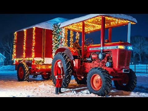 CHRISTMAS TRACTORS? HOW TRACTORS STARTED TO BE PART OF CHRISTMAS ATTRACTIONS?