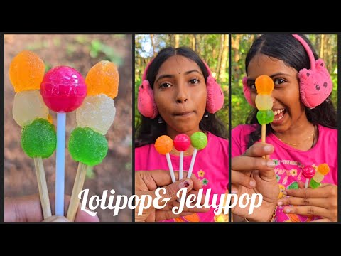 Lolipop&Jellipop😋 #viralvideos #eating #longplays