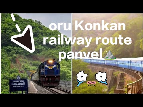 Konkan railway 🚂 oru Konkan root yatra 😉