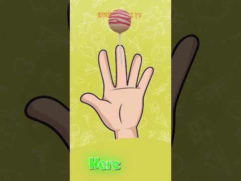 Lollipop Finger Family #kidssong Children Song with Lyrics #fingerfamily #nurseryrhymessongs