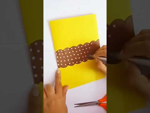 Birthday card making. #birthdaycardmaking #youtubeshorts #papercards #shortsfeed #shortvideo #shorts