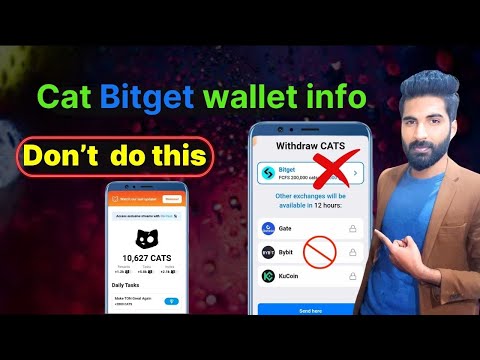 Cats Bitget wallet connect | Bitget Deposit Address & UID | Cats Token Withdrawal In Bitget Exchange