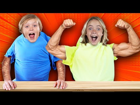 Not My Arms Challenge! Kade Vs Jazzy!