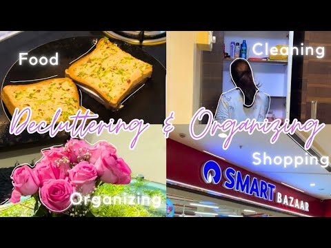 DECLUTTERING and ORGANIZING VLOG satisfying vlog | Grocery Shopping from KUMAR PACIFIC ☺️♥️