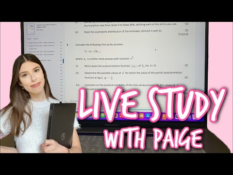 LIVE STUDY WITH ME for some Sunday motivation | 2 hours, no music