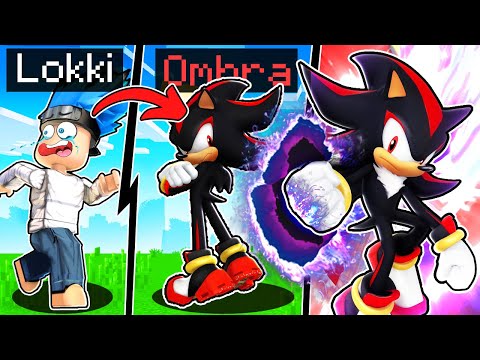 DIVENTO da LOKKI a SHADOW nel MONDO delle OMBRE su SONIC SPEED SIMULATOR su ROBLOX