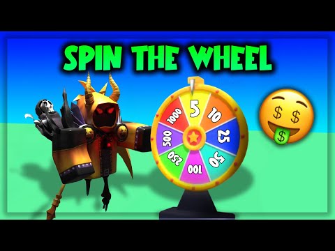 So I played spin the wheel🤑 in Pls Donate..