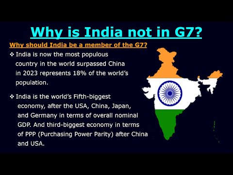 Why is India not in G7? | @narviacademy