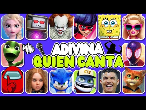 ¿Quien BAILA y CANTA 🎵🎧 | MrBeast, Elsa, Bob Eponja, Ladybug, M3gan, Peach