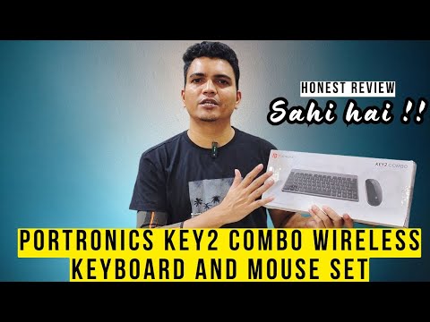 Portronics Key2 Combo Wireless Keyboard and Mouse Set Review | Best Budget Keyboard & Mouse for Work