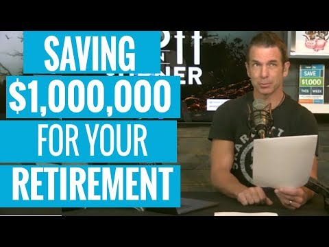 Key to Saving $1,000,000 For Retirement (Starting at Any Age)