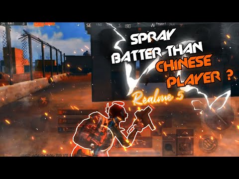 SPRY BATTER THAN CHINESE PLAYER ?⚡// Pubg montage ⚡// Low End Device Player ⚡// five finger Clow....