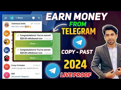 How to Earn money from Telegram 🔥 | Telegram Bot: EARN MONEY EASILY |   telegram bots earn money