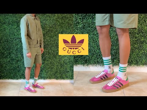 Styling Gucci X Adidas Gazelle Sneakers