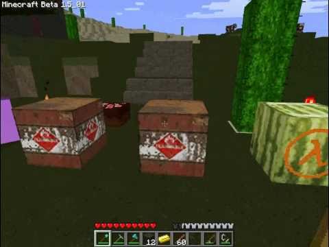 Minecraft Texture Pack Review - Half Life 2