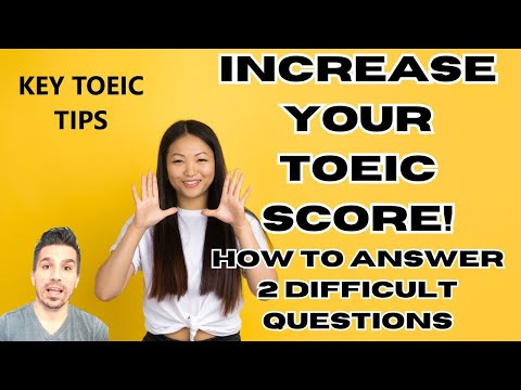 IMPORTANT TOEIC TIPS TO ANSWER 2 DIFFICULT QUESTIONS! #TOEIC990 #passtoeic #toeicsuccess #toeic600点