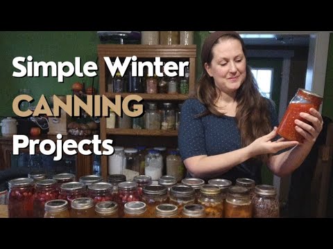 Easy Winter Food Preservation on the #threeriverschallenge