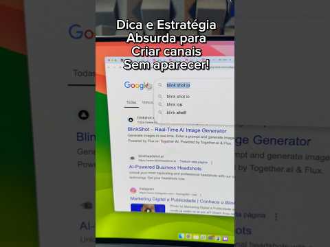 Como fazer vídeos usando inteligência artificial sem aparecer pra canais dark