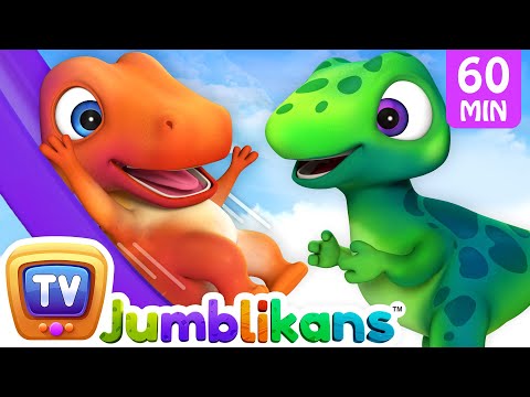 The Playground Song with Jumblikans Dinosaurs + More ChuChuTV Toddler Learning Videos