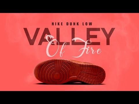 VALLEY OF FIRE Nike Dunk Low SE DETAILED LOOK + PRICE