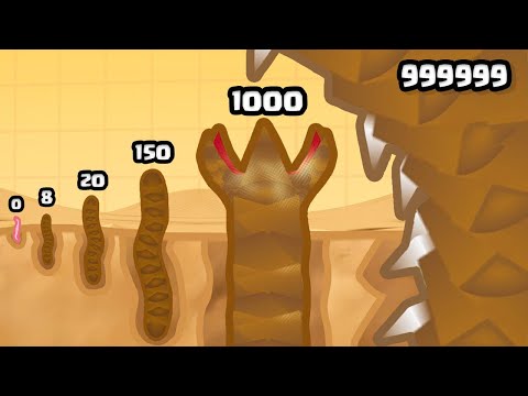 Growing a Sand Worm to MAX SIZE