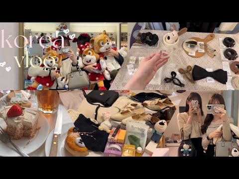 Korea vlog | 韓国旅行🩵|明洞弘大|爆食爆買い🩵購入品🛍️