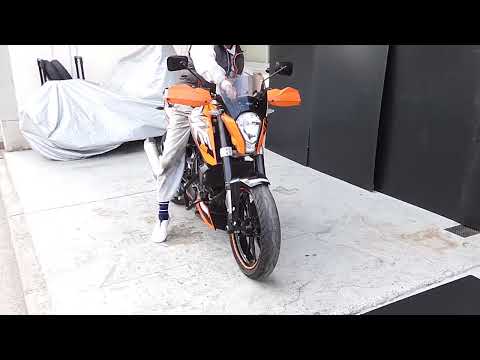 KTM 125 DUKE デューク エンジン好調アイドリング安定♪ アクラポビッチマフラー 走行距離25,710km 始動動画有 ベースに 愛媛発-現状販売