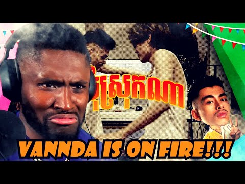 VANNDA IS A FEATURE KILLER!!!! NORITH - ក្រមុំស្រុកណា ft. VANNDA (OFFICIAL LYRIC VIDEO) (REACTION)