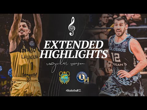 La Laguna Tenerife v Kolossos H Hotels | Full Game Highlights | #BasketballCL 2024-25