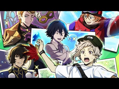 Mission Accomplished 😤😤😤 7th Year Anniversary Ticket Scout Summons # 4 [BSD] Bungo Tales