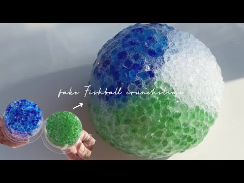 fake Fishballslime ？！？！🐟   久しぶりの直自然光で撮影してみた🫶🏻