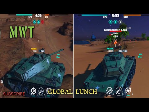 MWT : TANK BATTLE | TANK BATTLE GAME'S FOR MOBILE | GLOBAL LUNCH | ANDROID, iOS