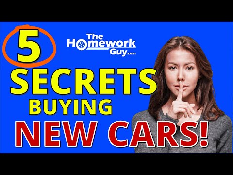 Car Buying Checklist: How to buy a Car from a Dealer (The Homework Guy) Kevin Hunter