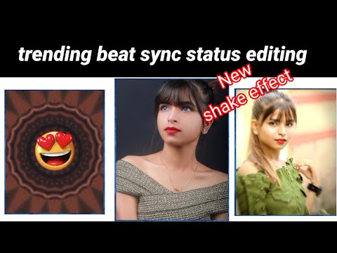 Trending photo shake effect beat sync status video editing in alight motion🔥👌