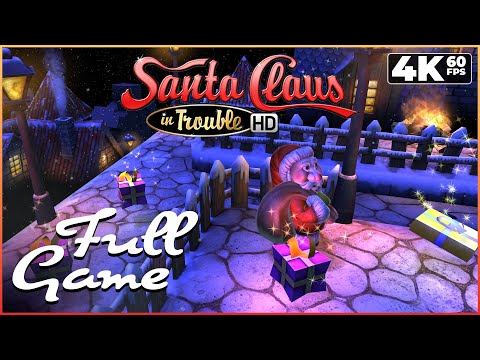 Santa Clause in Trouble HD (PC) - Full Game 4K60 Walkthrough (100%) - No Commentary