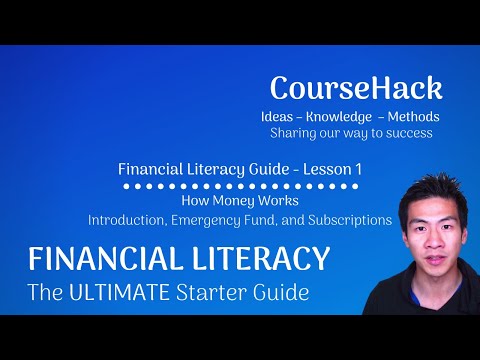 Financial Literacy – Introduction, Emergency Fund, and Subscriptions