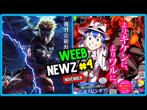 Naruto Live Action, Haikyu! Final Movie And Blue Lock Nagi Release Date | Weebnewz EP 4 | Zone4weebs