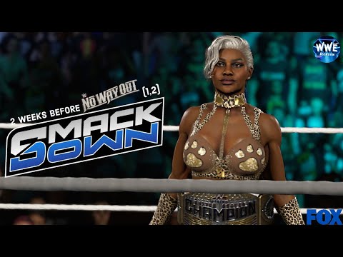 WWE 2k24 FRIDAY NIGHT SMACKDOWN; 2 WEEKS BEFORE NO WAY OUT (1/2)