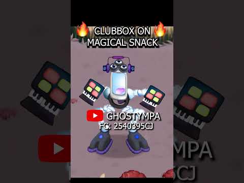 CLUBBOX on MAGICAL SANCTUM - #shorts #viral #mysingingmonsters #clubbox